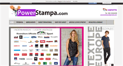 Desktop Screenshot of powerstampa.com